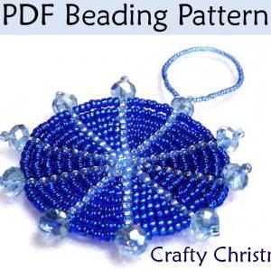 Beading Tutorial Pattern Christmas Ornament -..