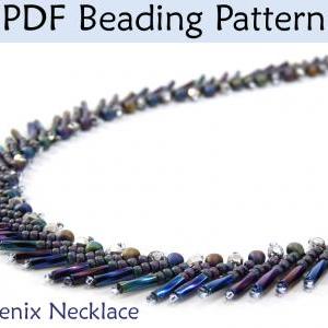 Beading Tutorial Pattern Necklace - St. Petersburg..
