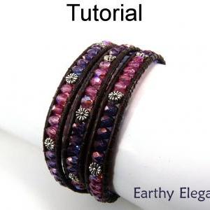 Tutorial Pattern Jewelry Making Bracelet - Beaded..