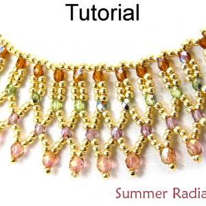 Beading Tutorial Pattern Necklace -..