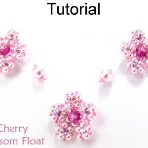 Beading Tutorial Pattern Necklace - Flower Float..