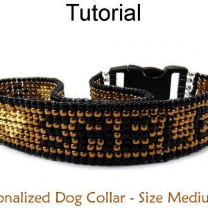 Beading Tutorial Pattern Dog Cat Collar - Beaded..