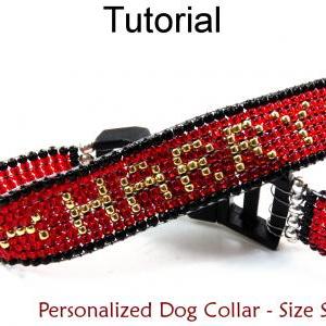 Beading Tutorial Pattern Dog Cat Collar -..