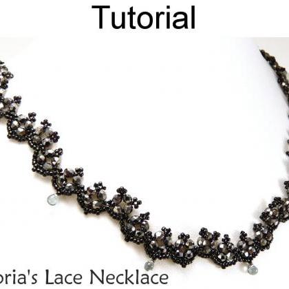 Beading Tutorial Pattern Necklace - Beadweaving -..