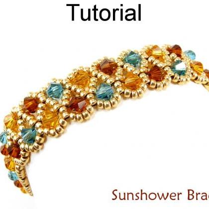 Beading Tutorial Pattern Bracelet - Jewelry Making..
