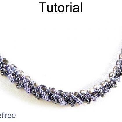 Jewelry Making Tutorial Pattern Necklace - Simple..