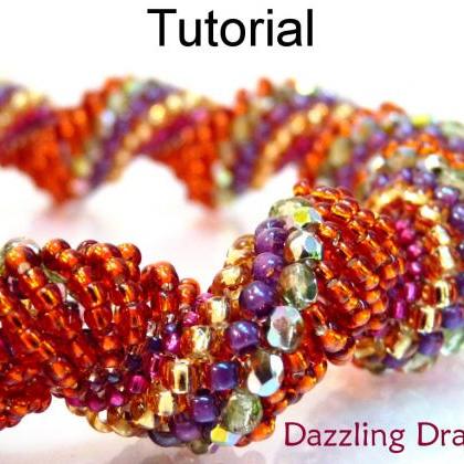 Beading Tutorial Pattern Bracelet Necklace - Dutch..