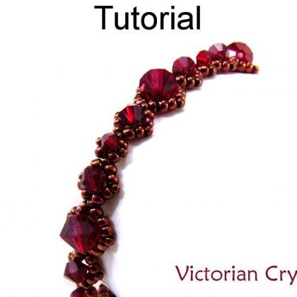 Beading Tutorial Pattern - Right Angle Weave Raw -..