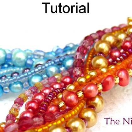 Bead Patterns - Jewelry Making - Beaded Bracelet..