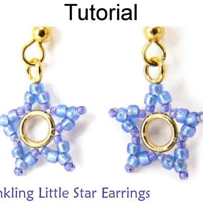 Beading Pattern Tutorial - Beaded Star Jewelry -..
