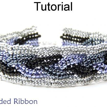 Beading Tutorial Bracelet - Herringbone Stitch - Simple Bead Patterns ...