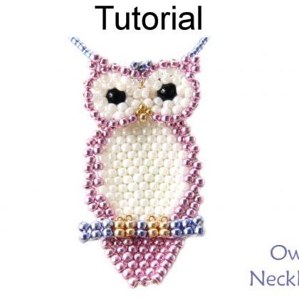 Beading Tutorial Pattern - Owl Neck..