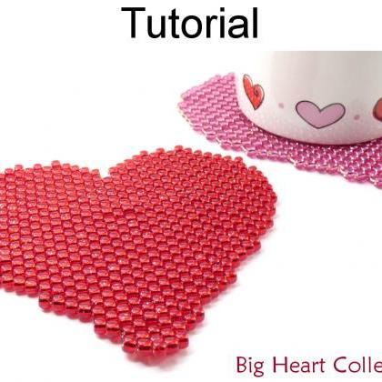 Beading Tutorial Pattern - Valentines Heart..