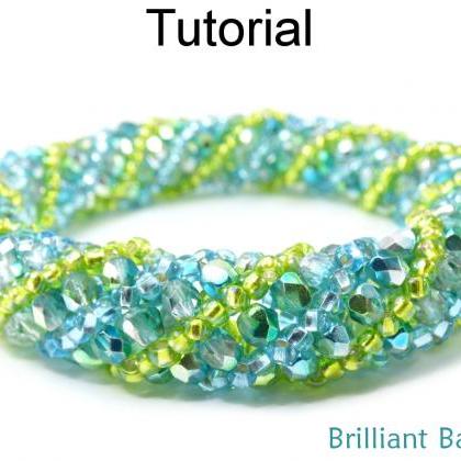Beading Tutorial Pattern - Bangle Bracelet -..