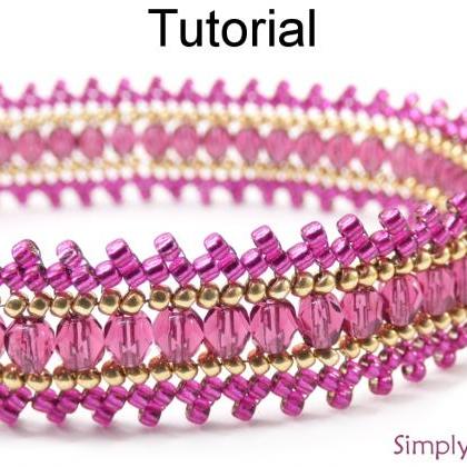 Beading Tutorial Pattern - Beaded Bracelet -..