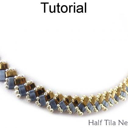 Beading Tutorial Pattern - Necklace..