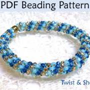 Beadweaving Tutorials, How To Bead Patterns, Jewelry Stitching Instructions, Odd Tubular Peyote, Bracelet Tutorial, Bracelets Pattern #394