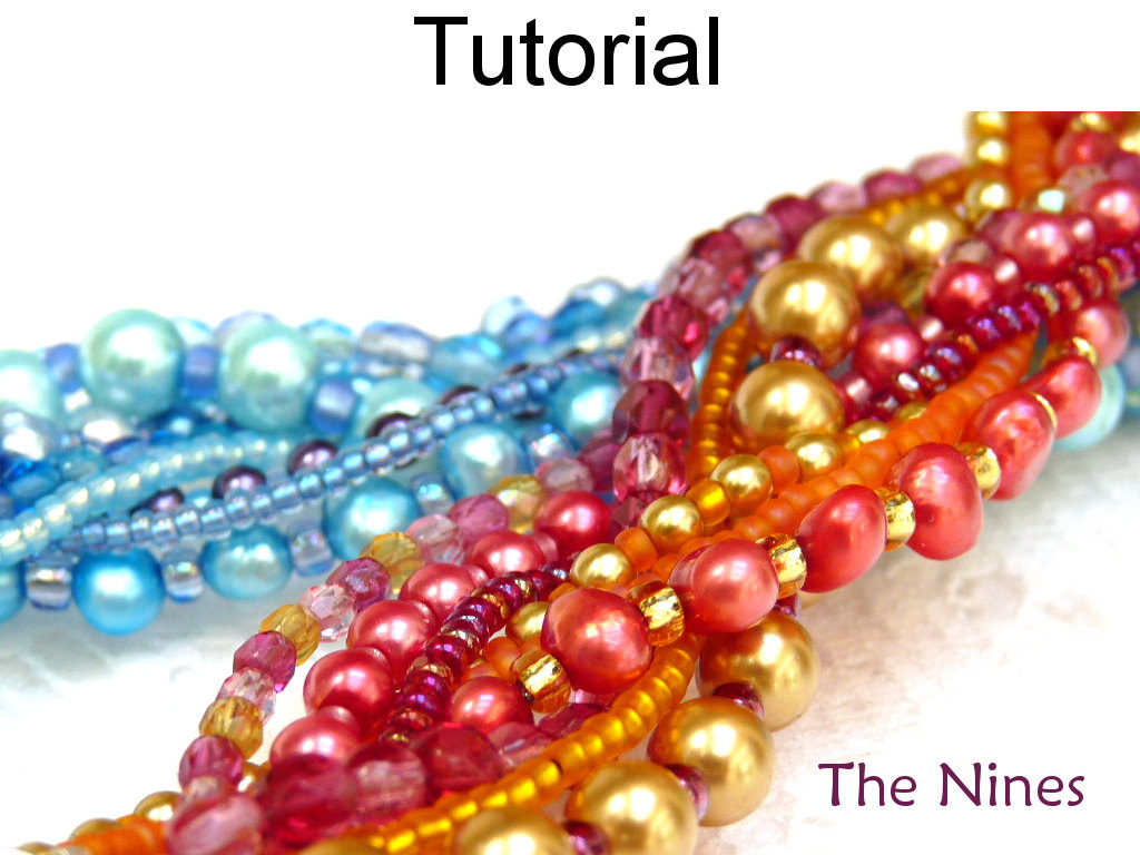Beading Tutorial Bracelet - Braided Multi-strand Jewelry Making