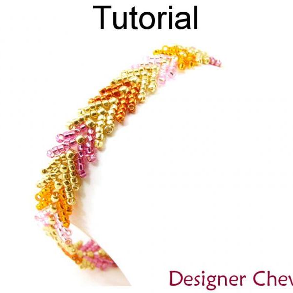Download Beading Tutorial Pattern Bracelet - St. Petersburg Stitch - Simple Bead Patterns - Designer ...