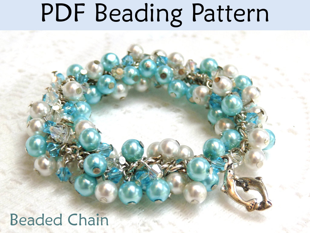 Beading Tutorial Pattern Bracelet Necklace Wire Working Beaded