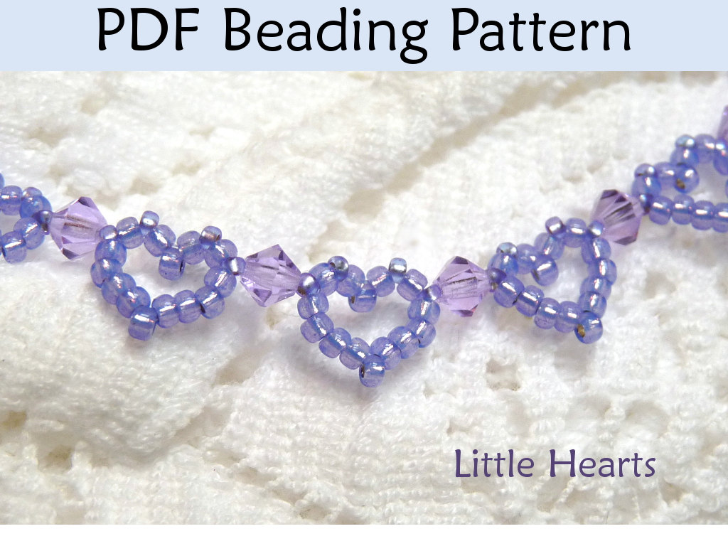 Beading Tutorial Pattern Bracelet Beaded Heart Jewelry Simple Bead