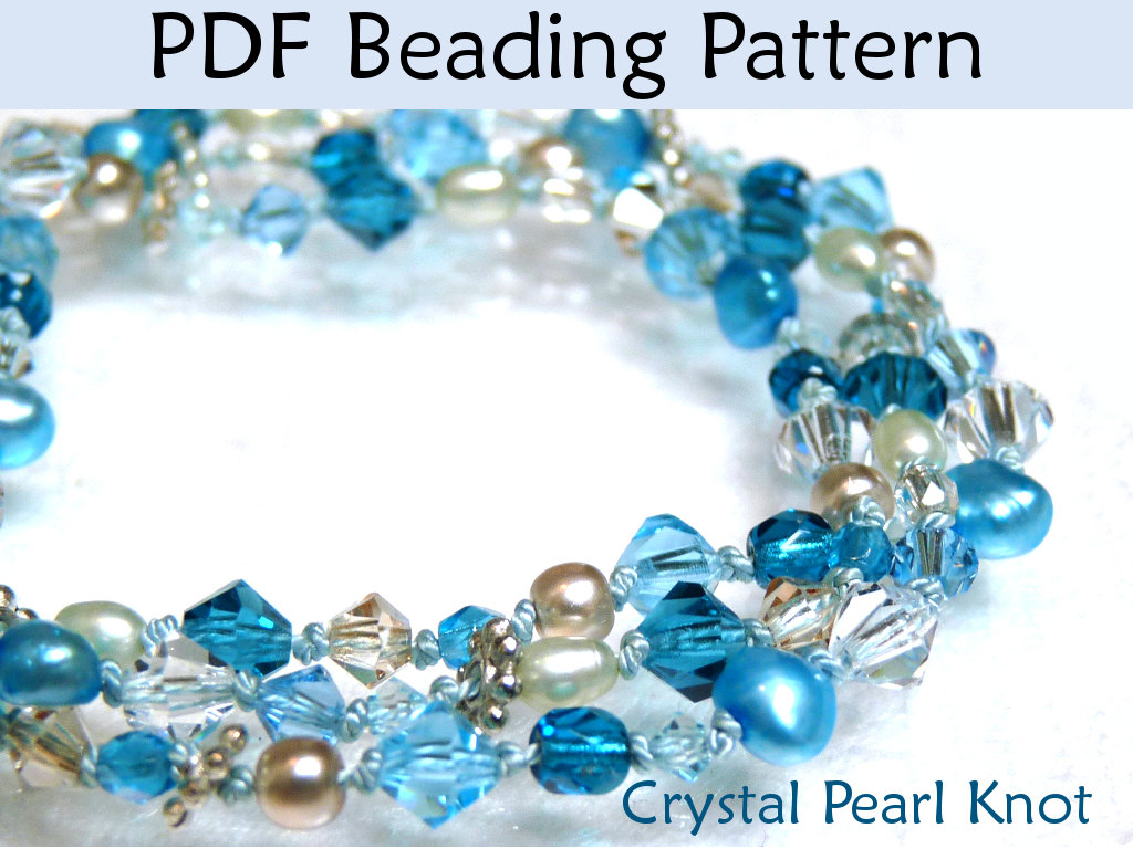Beading Pattern Tutorial Pearl Knotting Simple Bead Patterns