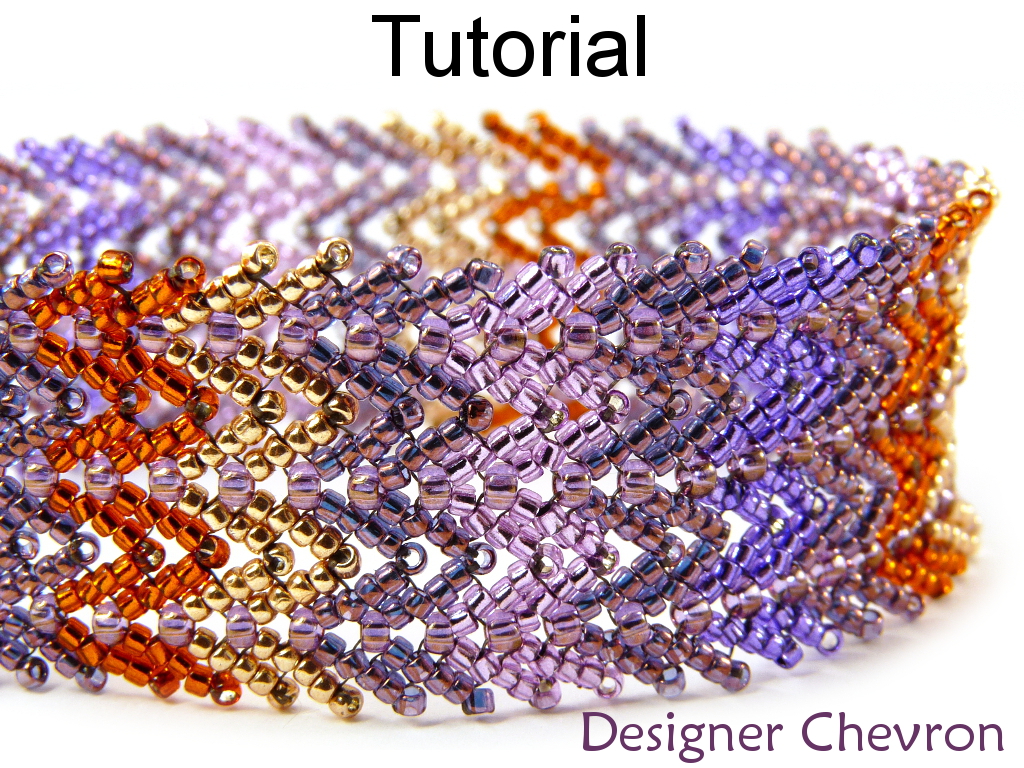 Beading Tutorial Pattern Bracelet - St. Petersburg Stitch - Simple Bead ...