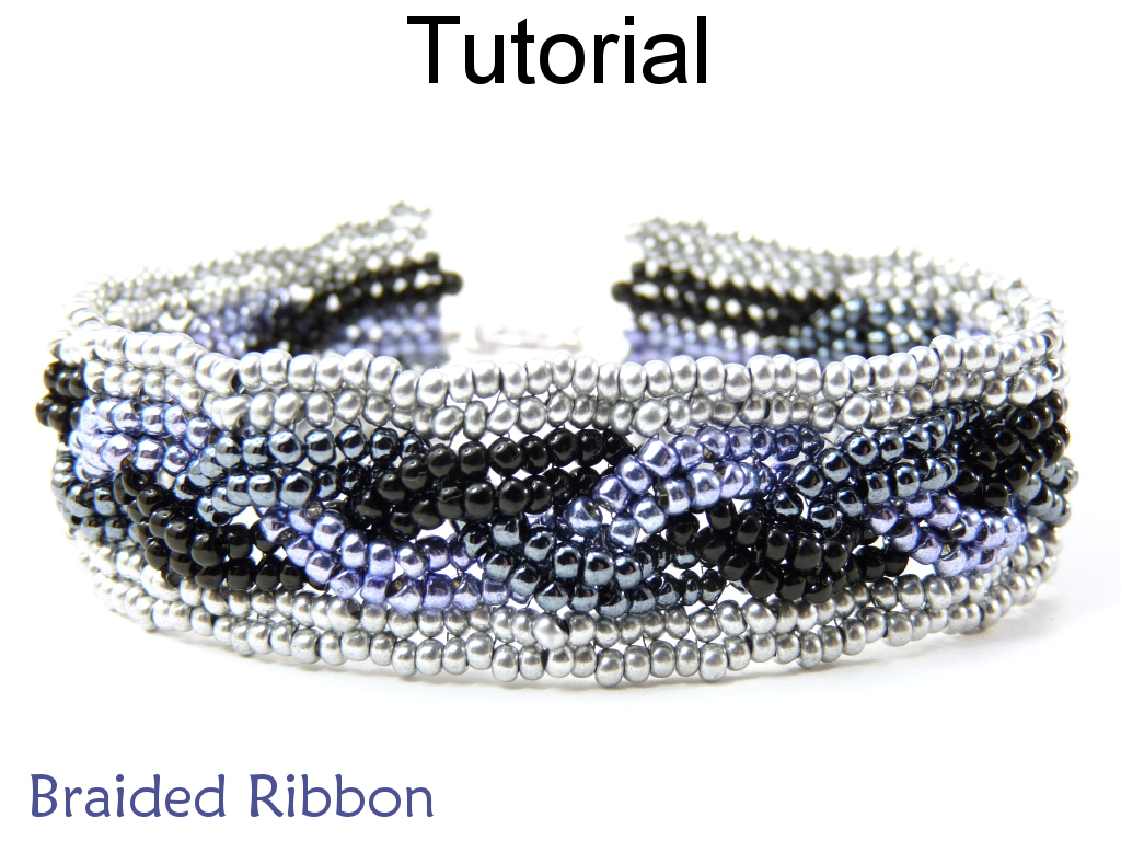 Beading Tutorial Bracelet Herringbone Stitch Simple Bead Patterns