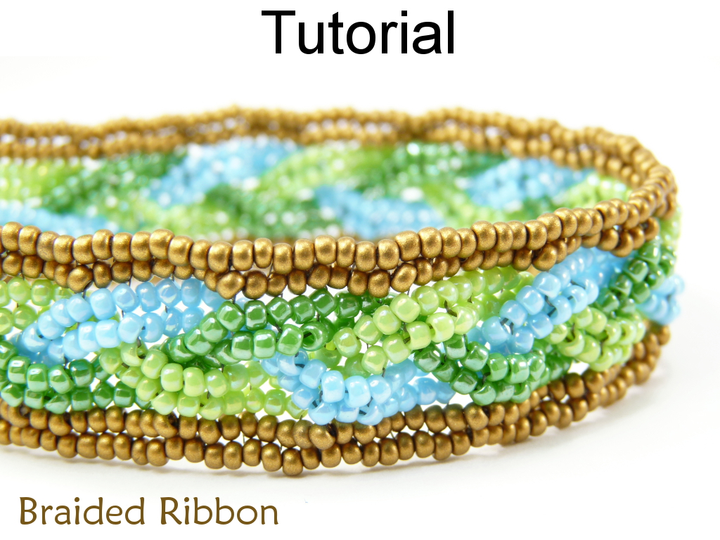 Beading Tutorial Bracelet Herringbone Stitch Simple Bead Patterns